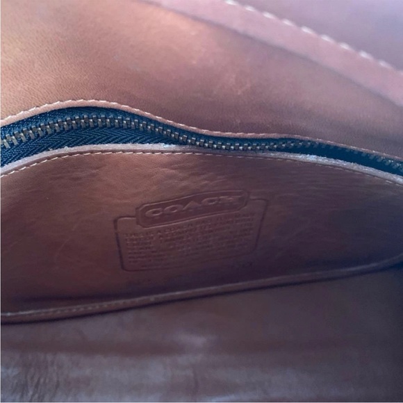 Coach Tan Leather Satchel - Picture 8 of 10